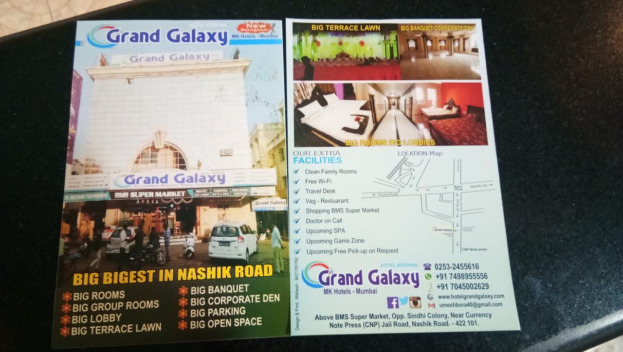 Grand Galaxy Hotel Krishna Nashik Extérieur photo